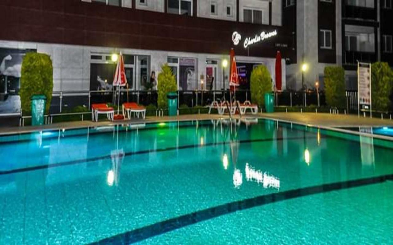 Long Beach Holiday Apartments Trikomo Bagian luar foto